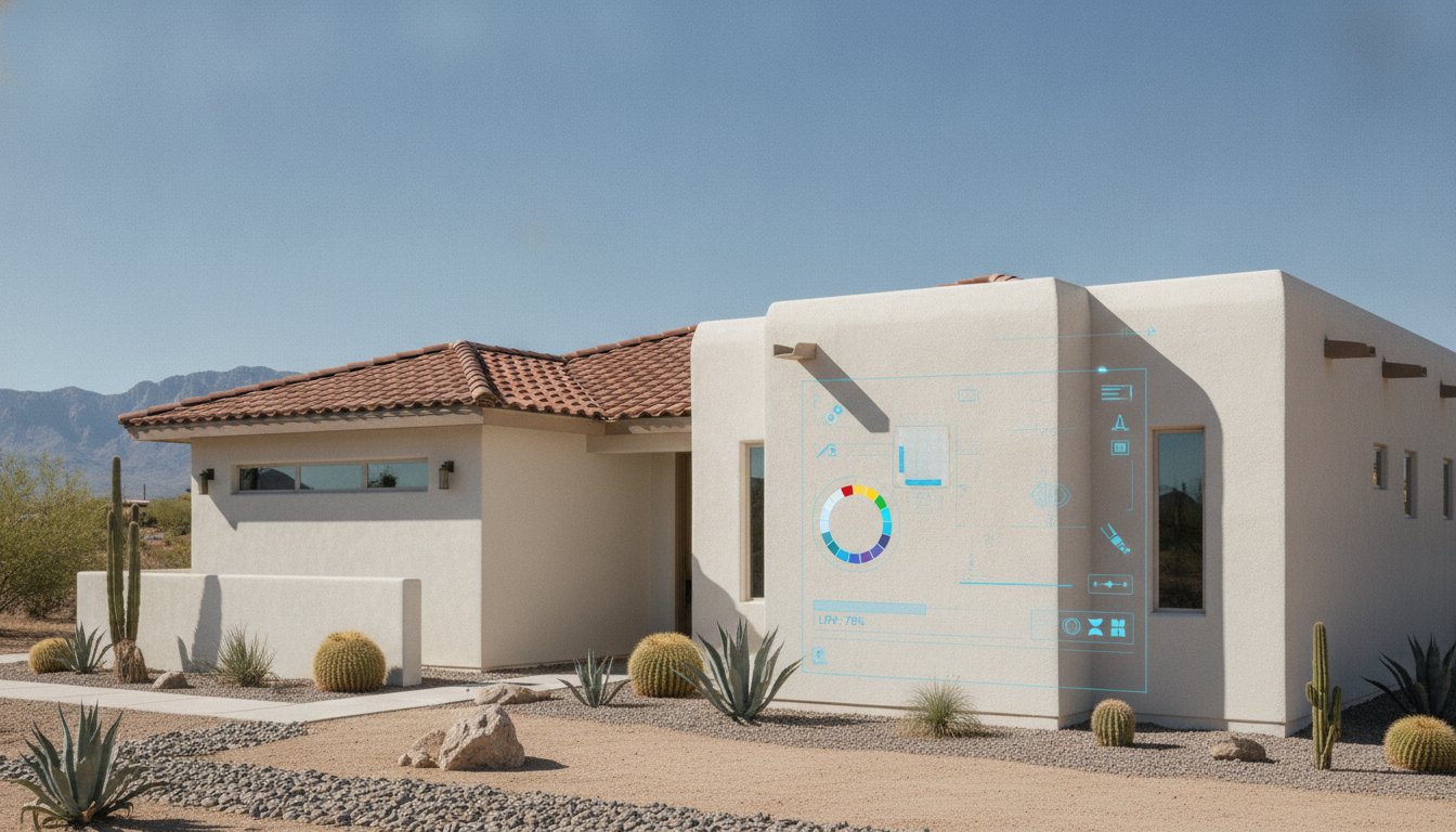 Choosing Exterior Paint Colors for Stucco Desert Homes
