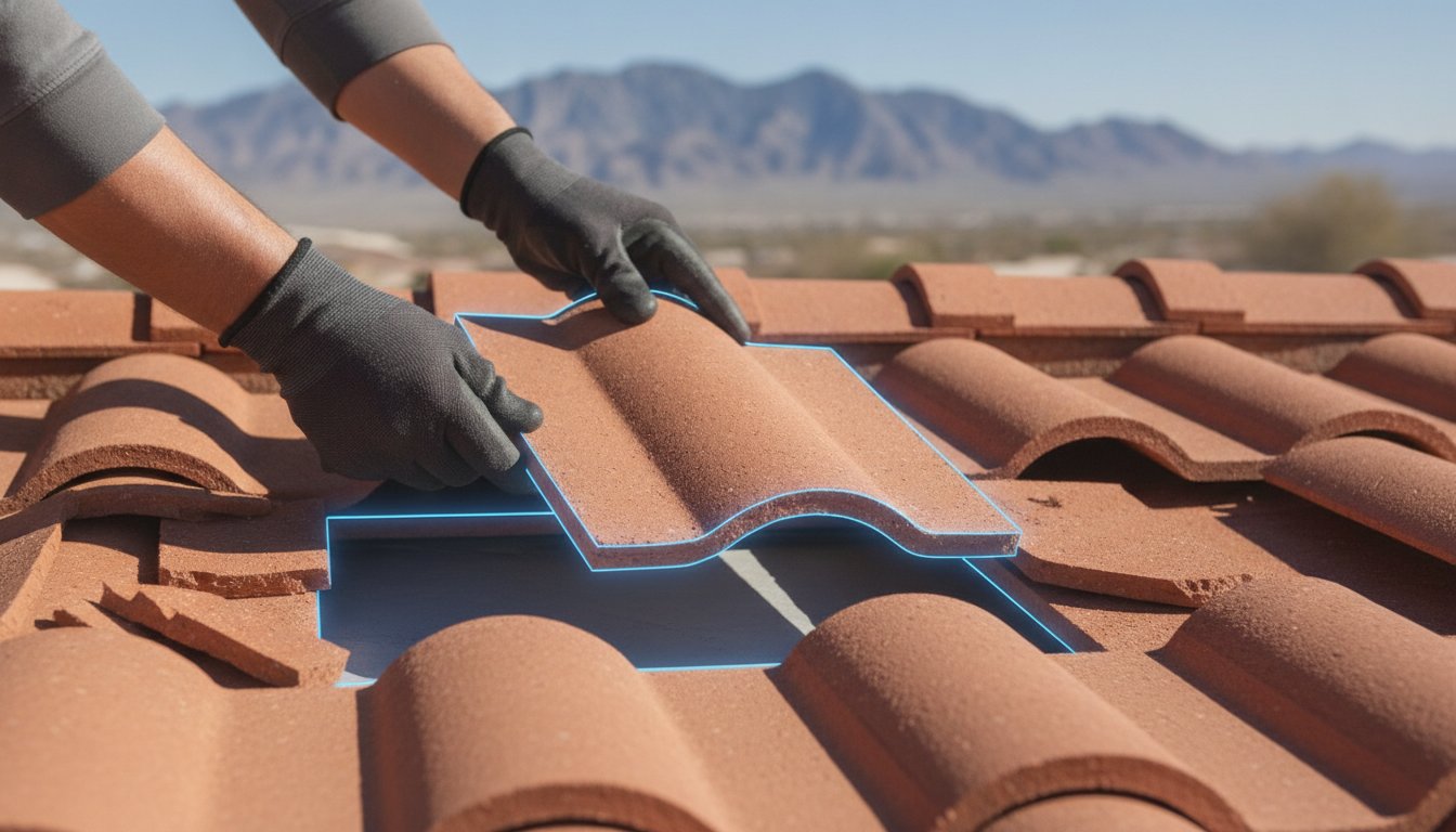 Cracked Roof Tile Replacement Near Me: Professional El Paso Repair Guide
