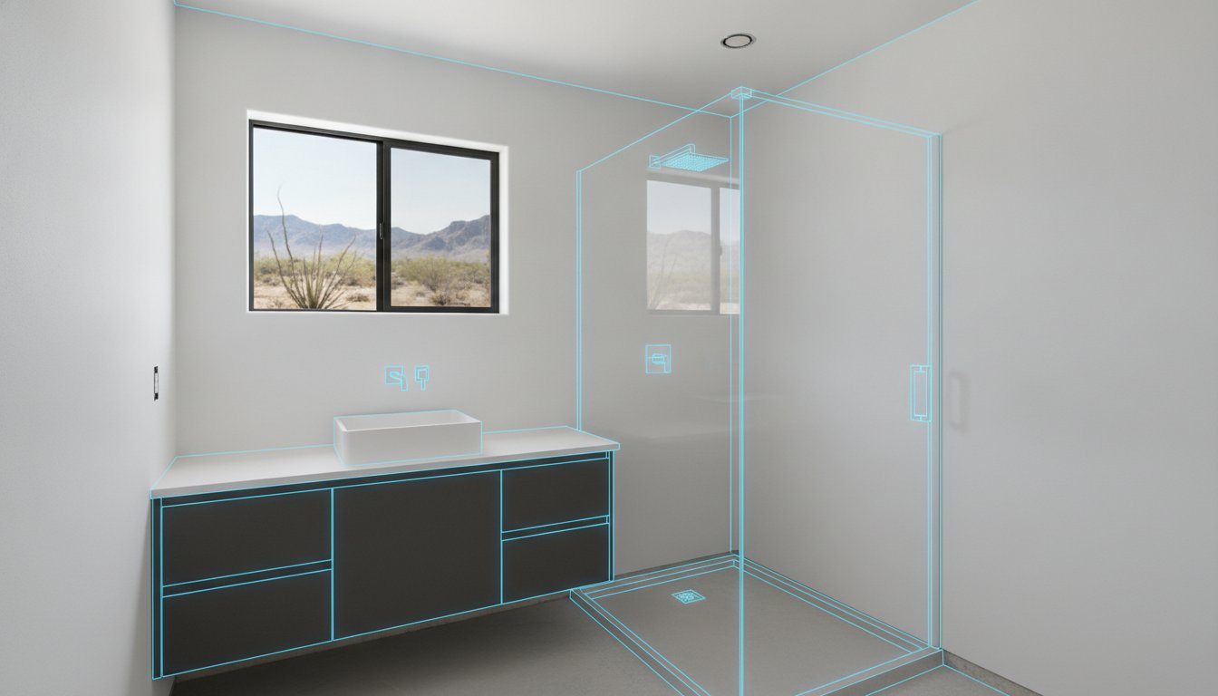 How Much Does a Small Bathroom Remodel Cost in Socorro? (2026 Guide)