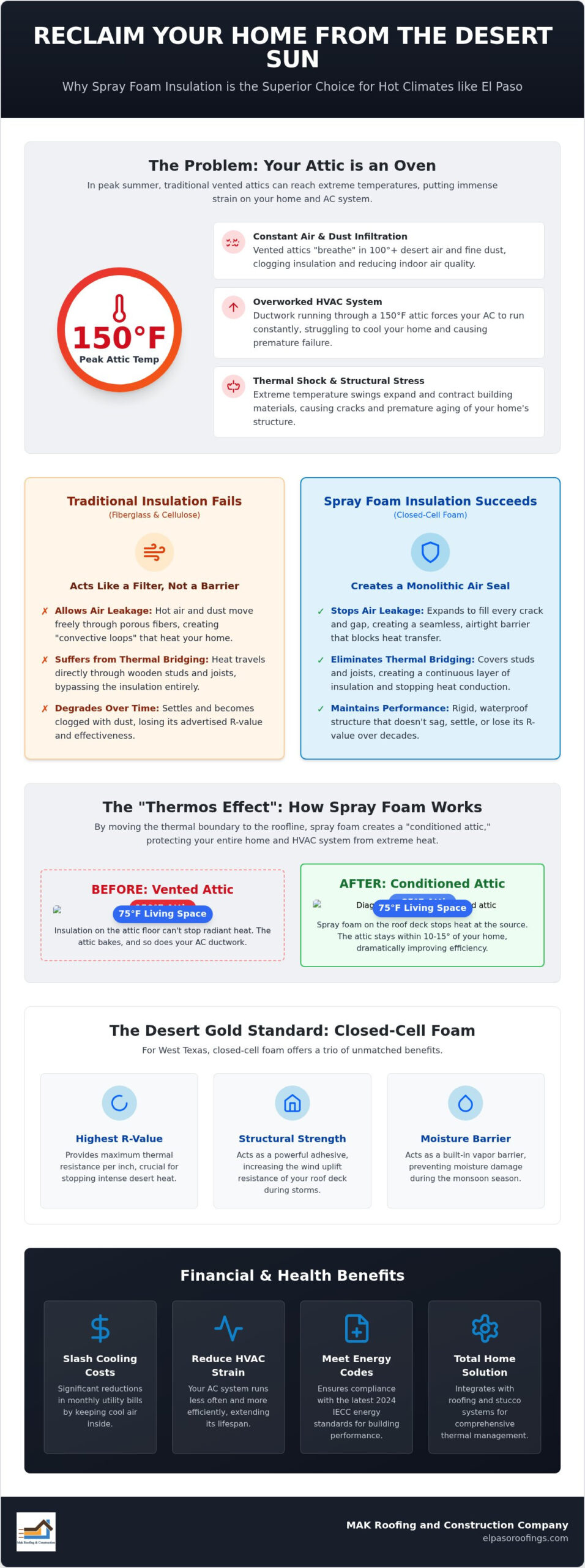 The Critical Benefits of Spray Foam Insulation in Hot Climates