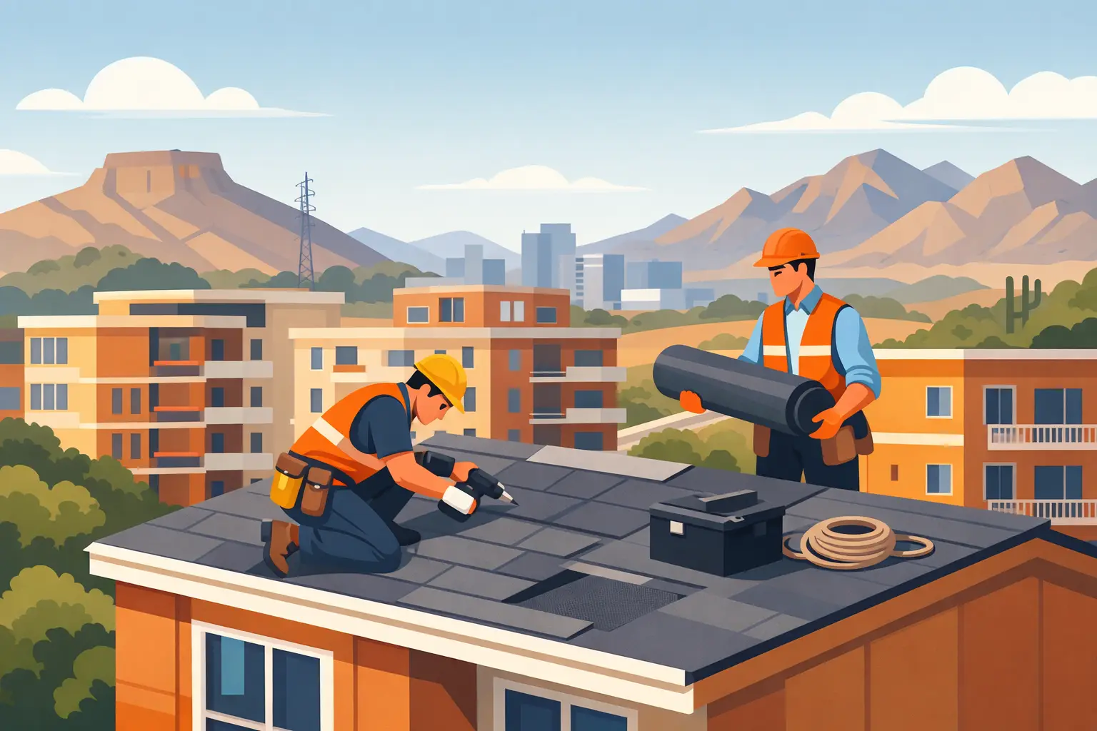 Apartment Roof Repair for El Paso Properties