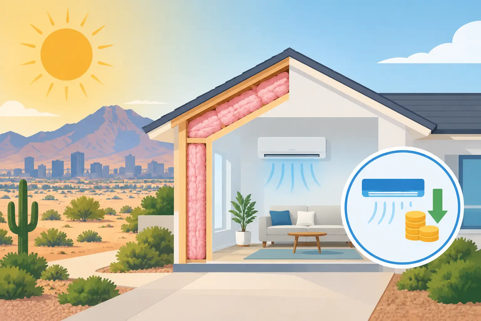 How Insulation Lowers Cooling Bills in El Paso