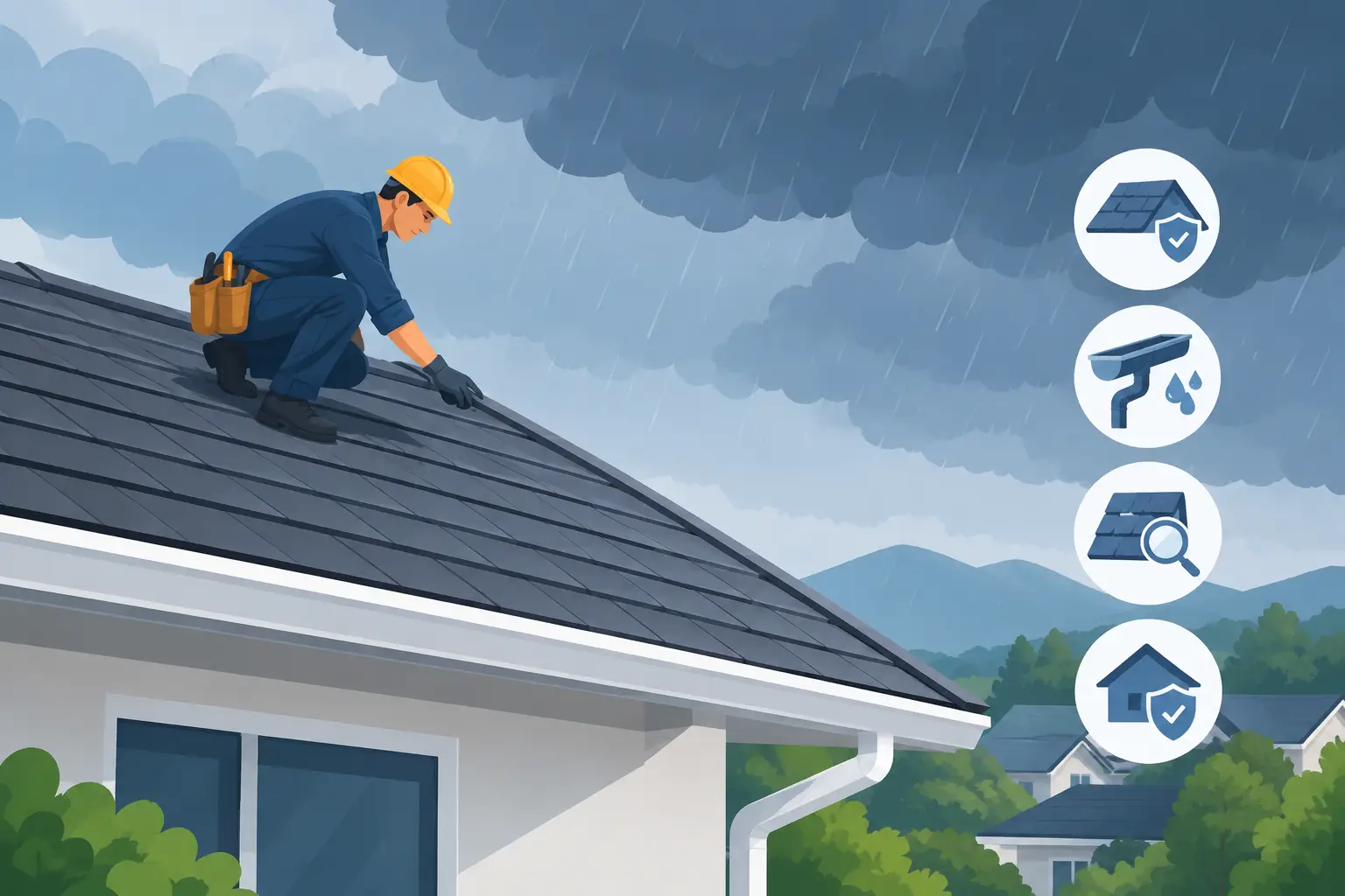 How to Prepare Roofs for Monsoon Weather